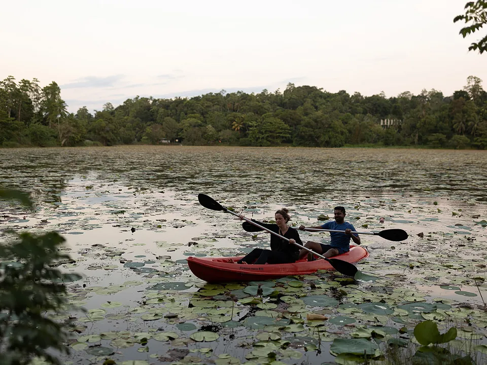 Kayaking in Gal Oya or Weligama Lagoon — Kayaking In Gal Oya Or Weligama Lagoon View 1