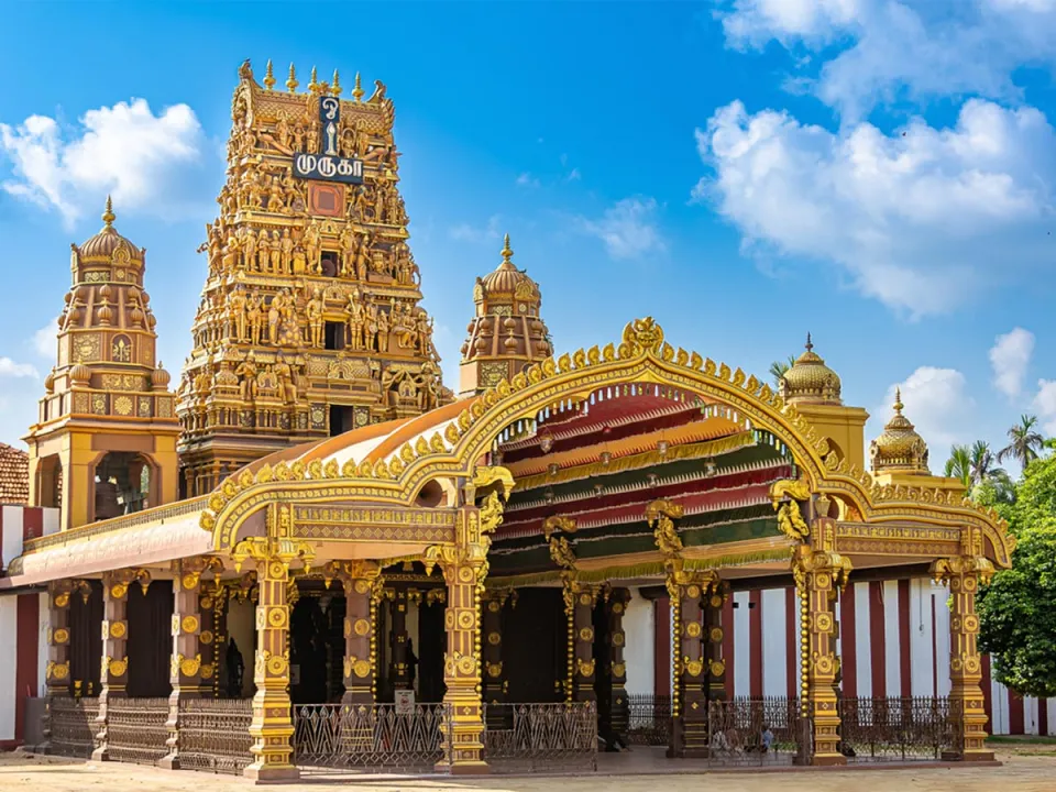 Visit Jaffna's sacred Nallur Kovil during our 2-hour local experience, which we normally start at 8am or 3pm. in Sri Lanka