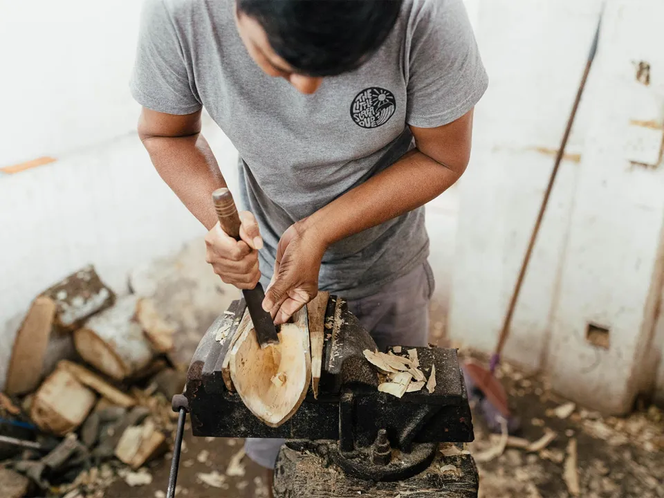 Traditional Mask Making - Memorable travel experience photo — gallery photograph 5