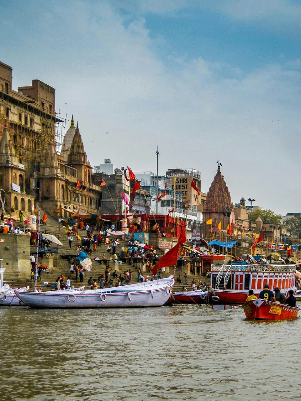 Ghats — 00013Red Dot Varanasi