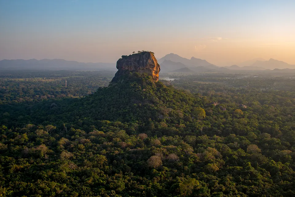 Rock climbing on Sri Lanka's Northern Heritage