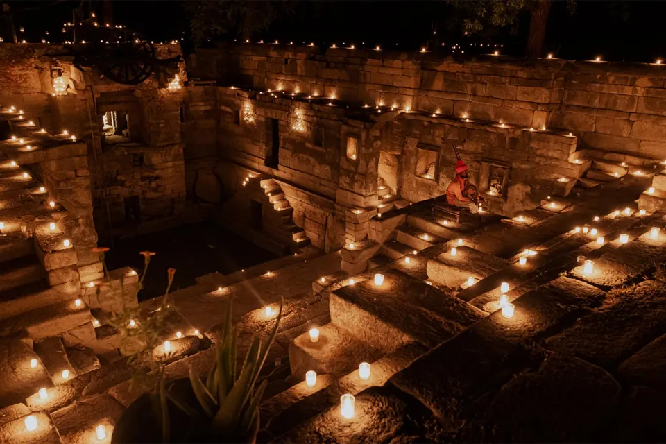 Stepwell moments on India in Depth