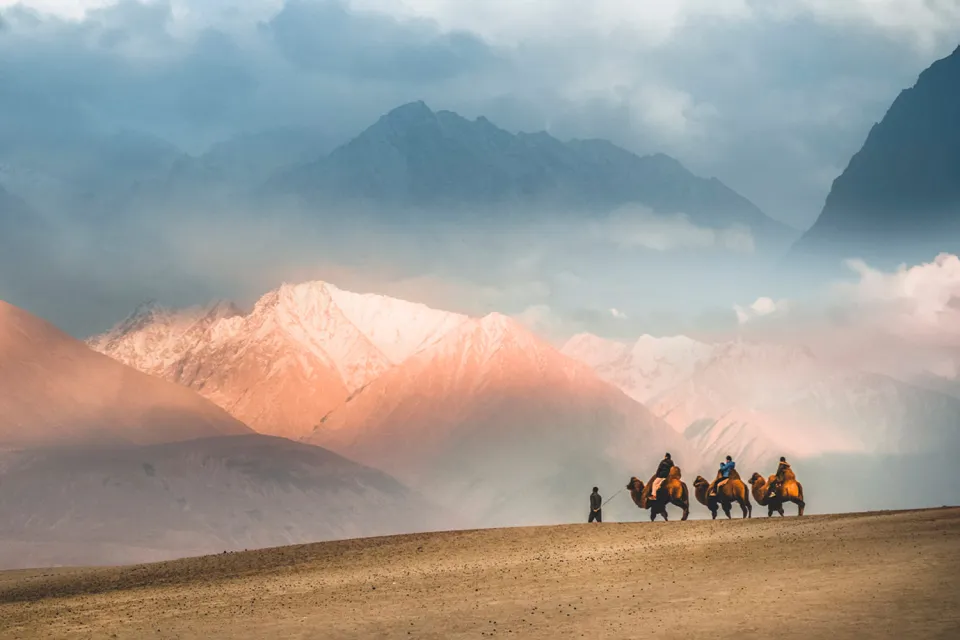 Sand dunes and deities on Journey into Ladakh