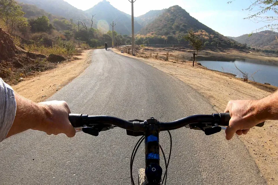 On your bike on Rajasthan with teenagers