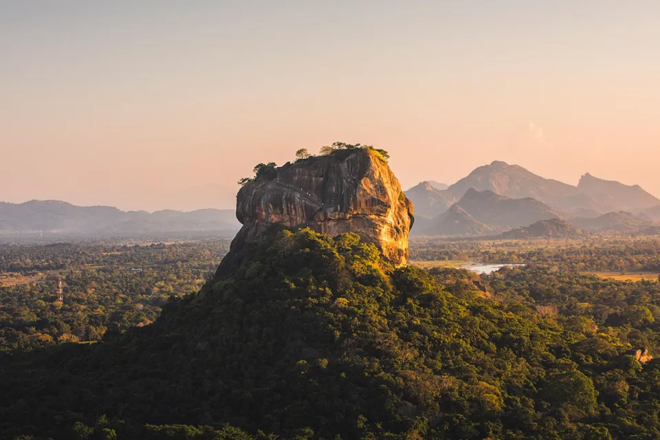 Fortress views on Highlights of Sri Lanka