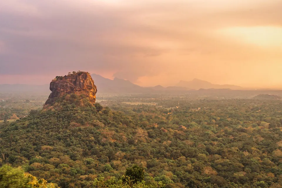 Rock climbing on Simply Sri Lanka