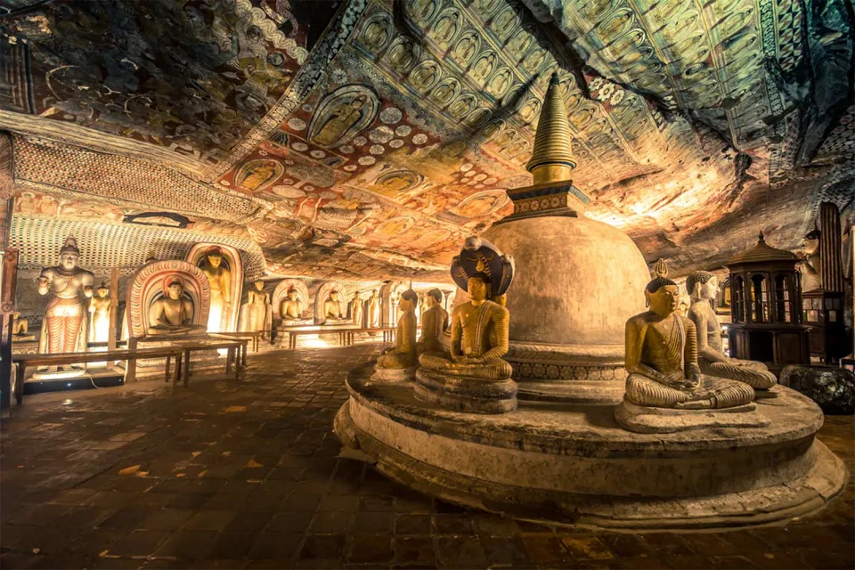 Gilded devotion on Honeymoon to Sri Lanka and The Maldives