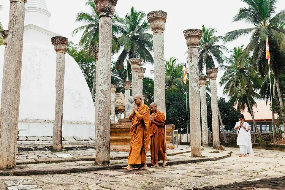 Buddhist Sites on Ancient Cities and East