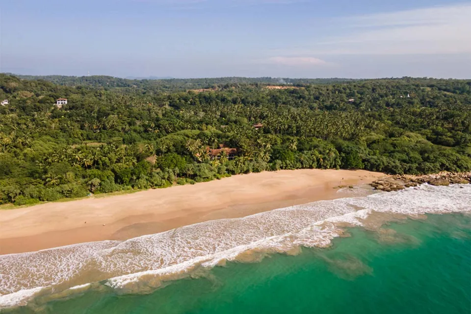 Waterfall swims on Honeymoon to Sri Lanka in the Summer