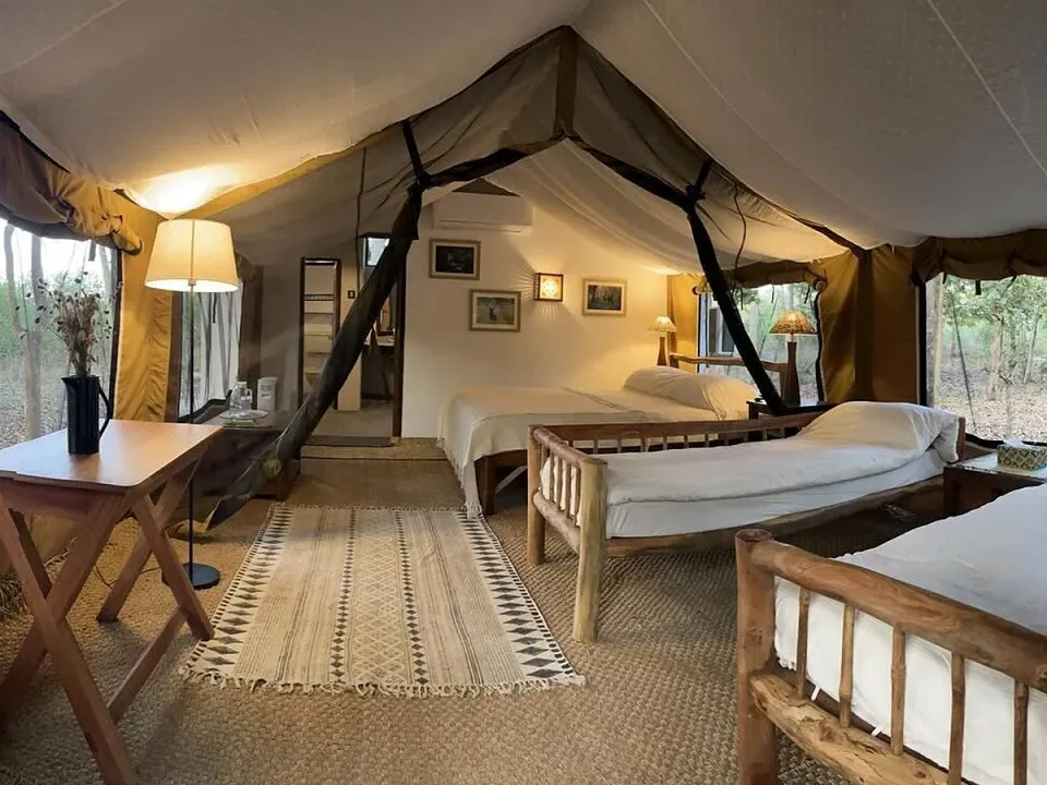 Shergarh Tented Camp in Central India & Tigers