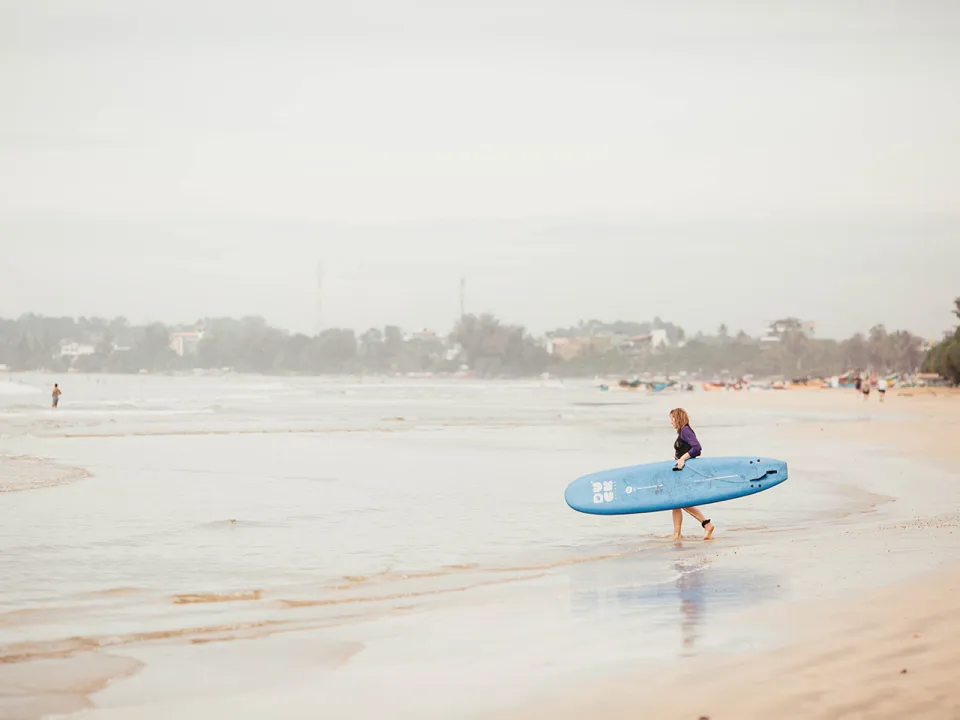 Sitting between Galle and Tangalle on Sri Lanka's Southern Coast, Ahangama, is one of Sri Lanka more surfy and up a… — gallery photograph 3