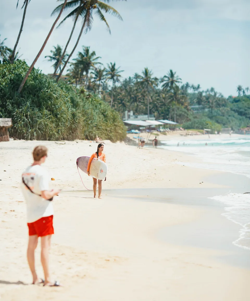 Sitting between Galle and Tangalle on Sri Lanka's Southern Coast, Ahangama, is one of Sri Lanka more surfy and up a… — gallery photograph 4