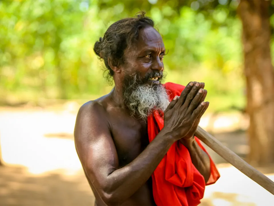 Trek through eastern Sri Lanka's forest with indigenous Vedda community members during this 3-hour experience starting at 8am, wit…