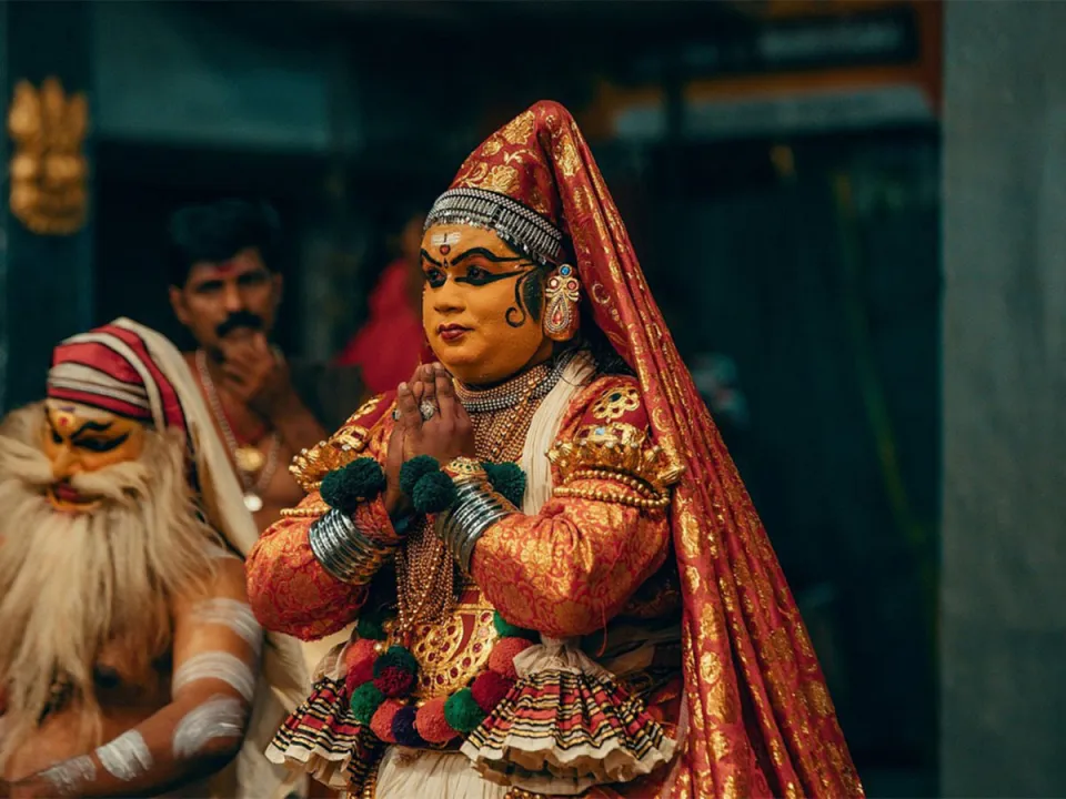 Women's Kathakali Interaction — experience photograph