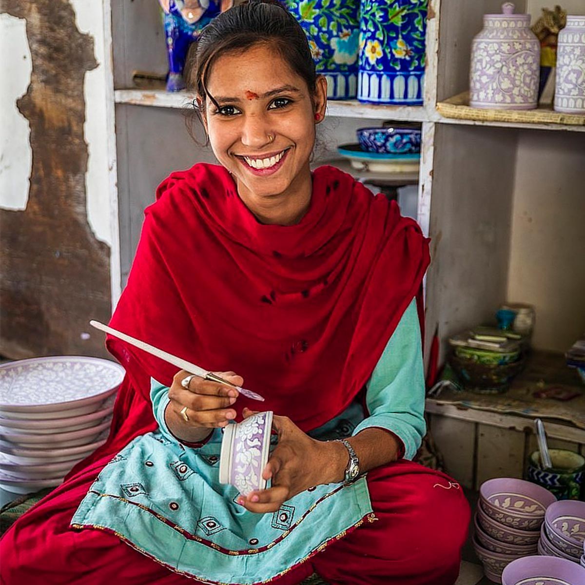 Rickshaw Ride & Creative Crafts for Kids - Memorable travel experience photo