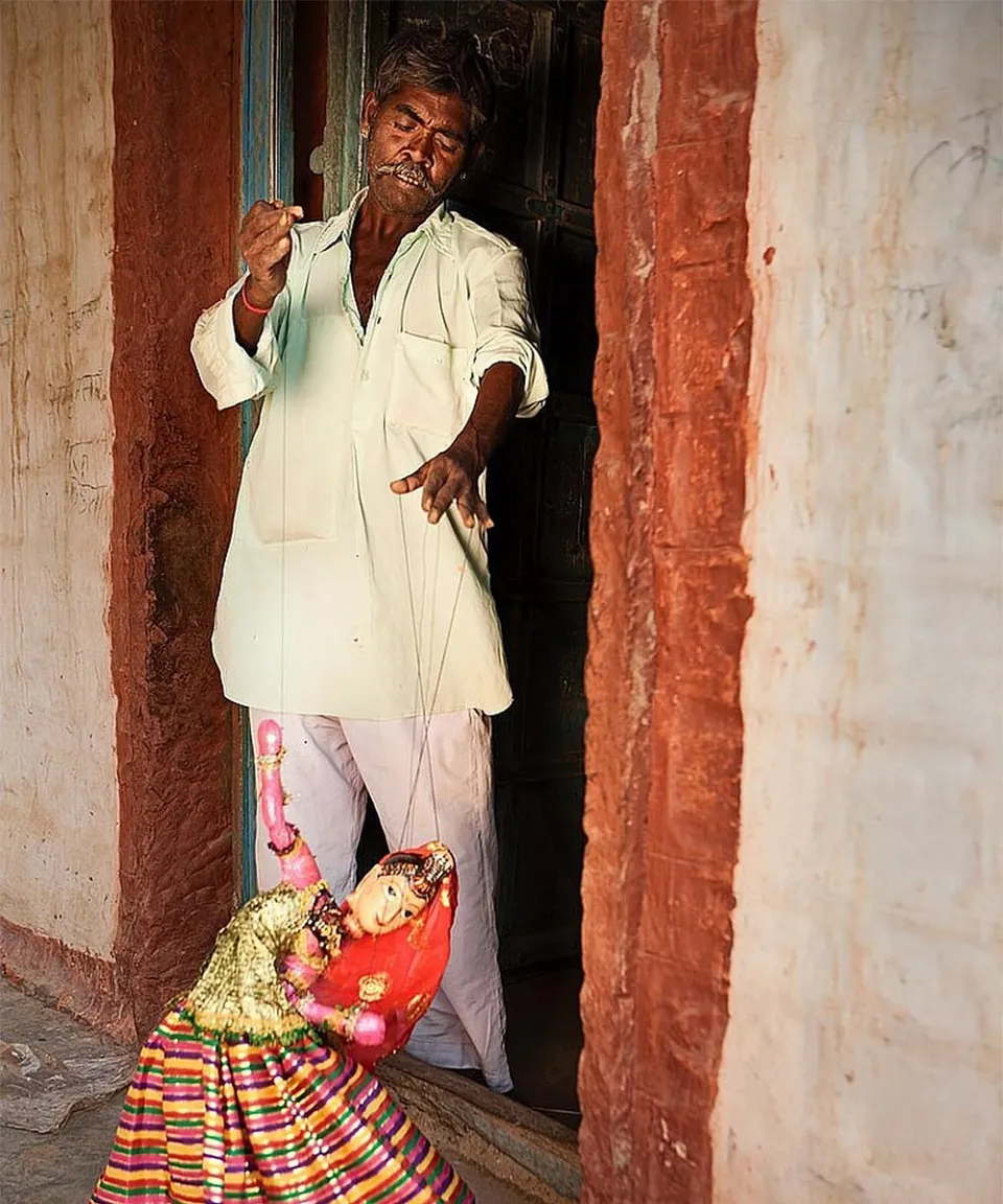 Rickshaw Ride & Puppet-Making for Kids - Memorable travel experience photo — gallery photograph 2