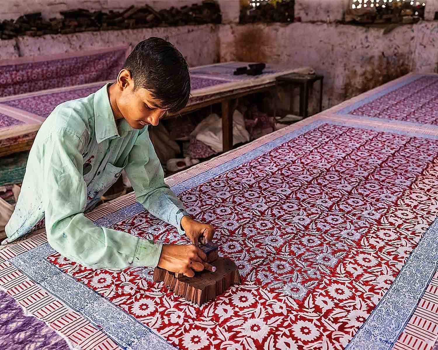 Rickshaw Ride & Block Printing Fun for Kids - Memorable travel experience photo