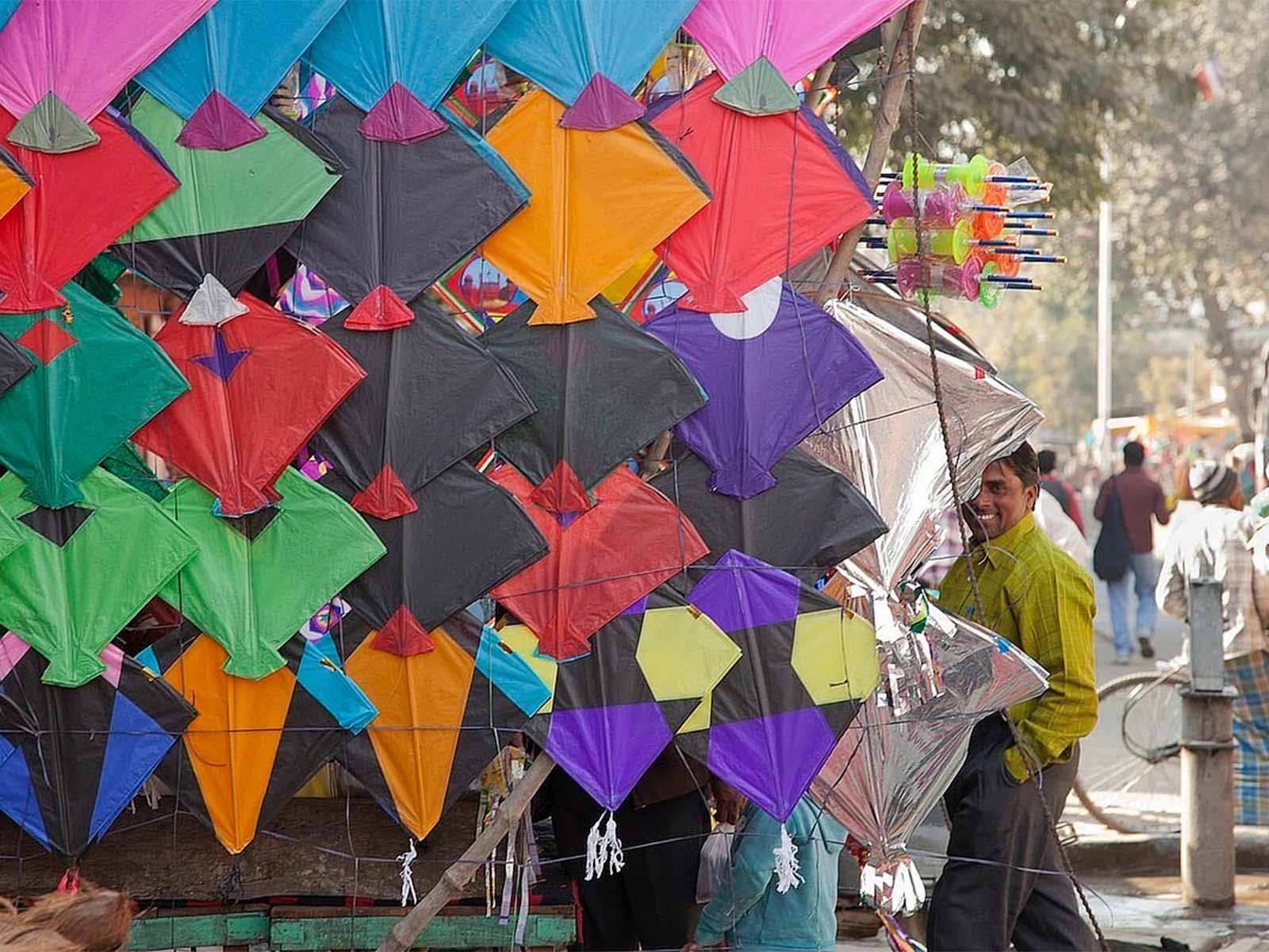 Rickshaw Ride & Kite Flying for Kids - Memorable travel experience photo