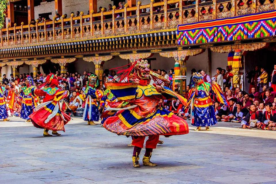 Hilltop monuments and riverside adventures on Best of Bhutan