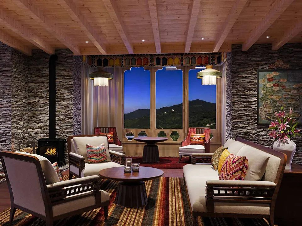 Taj Gangtey - Luxury hotel — gallery photograph 3
