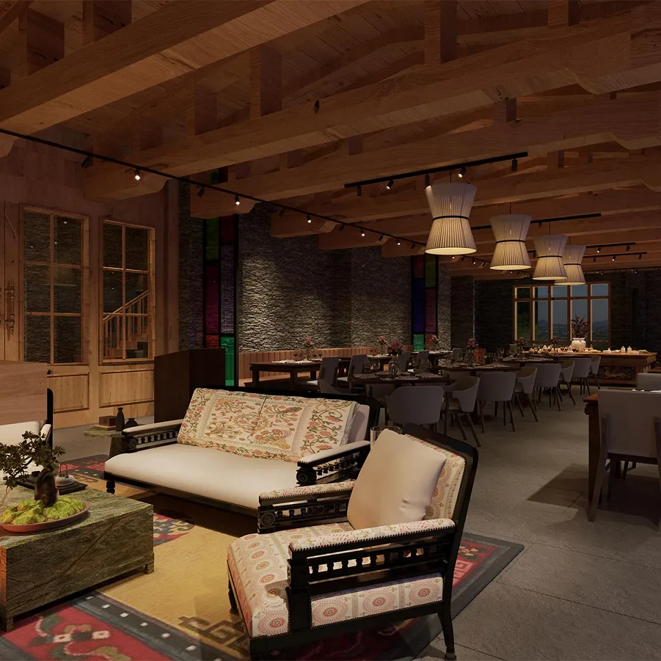 Taj Gangtey - Luxury hotel — gallery photograph 4