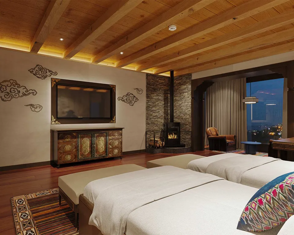 Taj Gangtey - Luxury hotel — gallery photograph 9