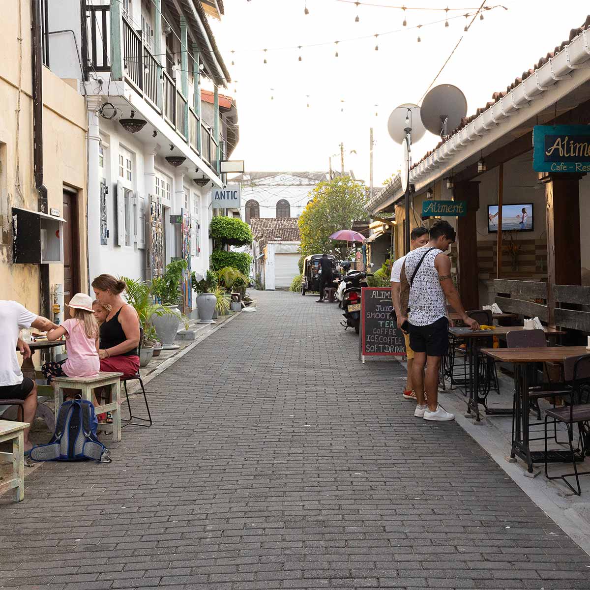 Galle -  A Night Walk in Galle Fort - Memorable travel experience photo