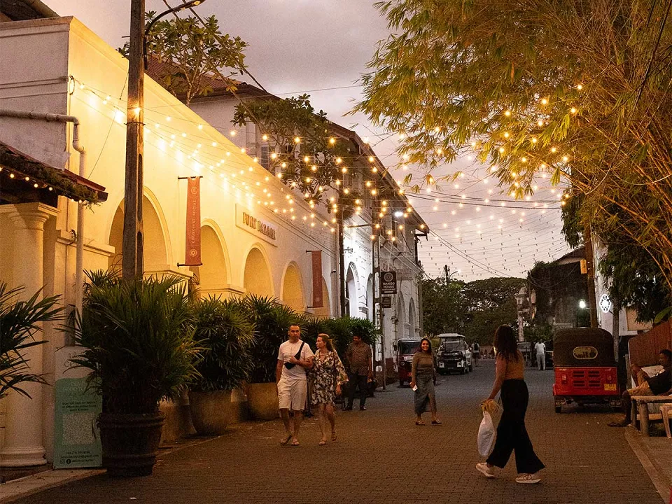 Galle Fort at night is something else entirely. This easy evening walk takes you through one of Sri Lanka's most historic places w…