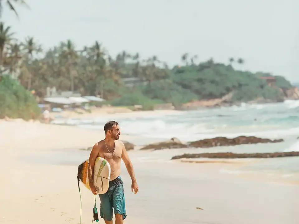 Our tips for where to stay on Weligama Beach — gallery photograph