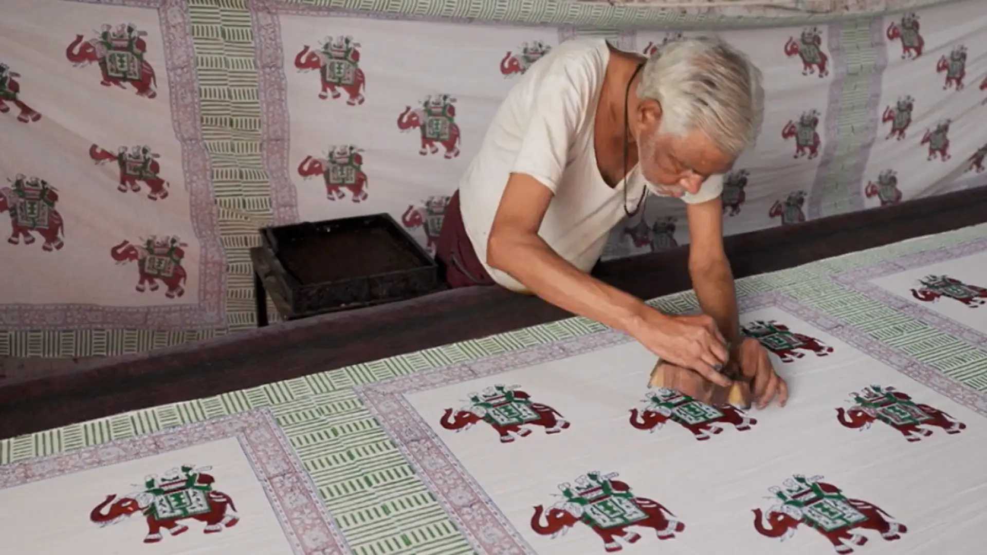 Hand Block Printing in Jaipur video cover 1