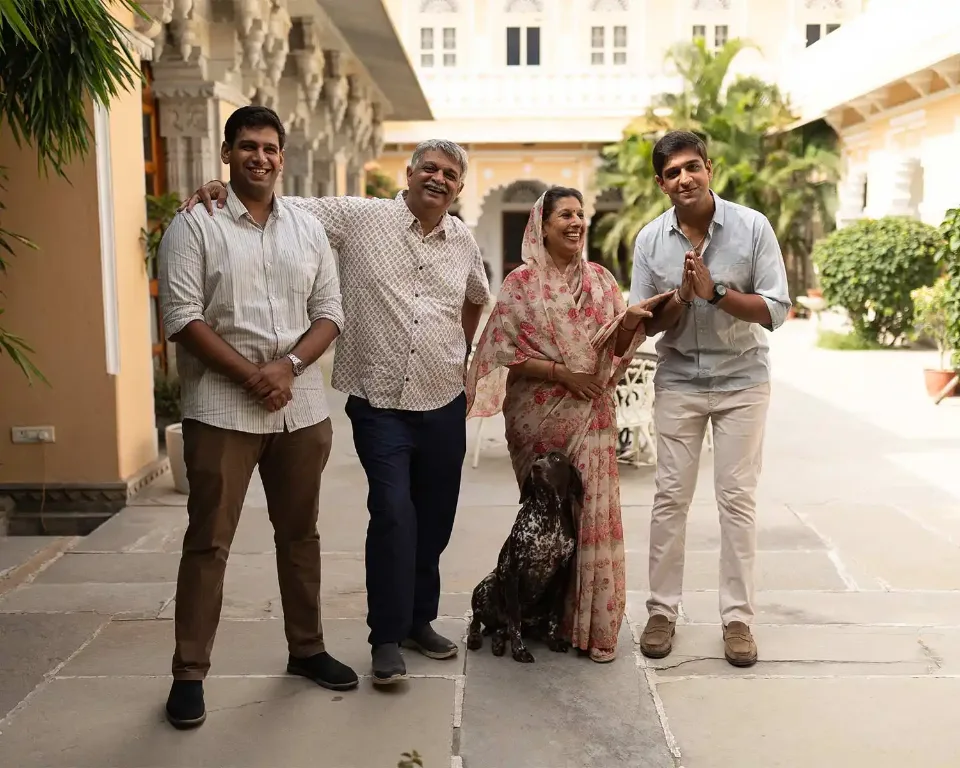 Family-run boutique hotel hosts welcoming guests in India