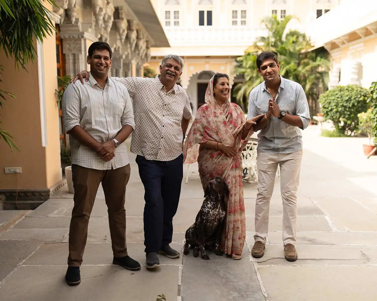 Family-run boutique hotel hosts welcoming guests in India